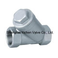 Stainless Steel Thread Y Strainer Valve (GL11W)